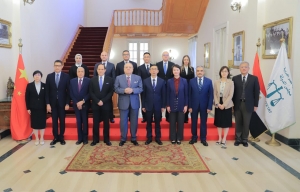 زيارة تاريخية لوفد المحكمة العليا بشنغهاي  لتعزيز التعاون القضائي مع مجلس الدولة المصري
