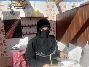 العارضة الإماراتية مريم صاحبة مشروع تمرية الميم: شكرا جائزة خليفة